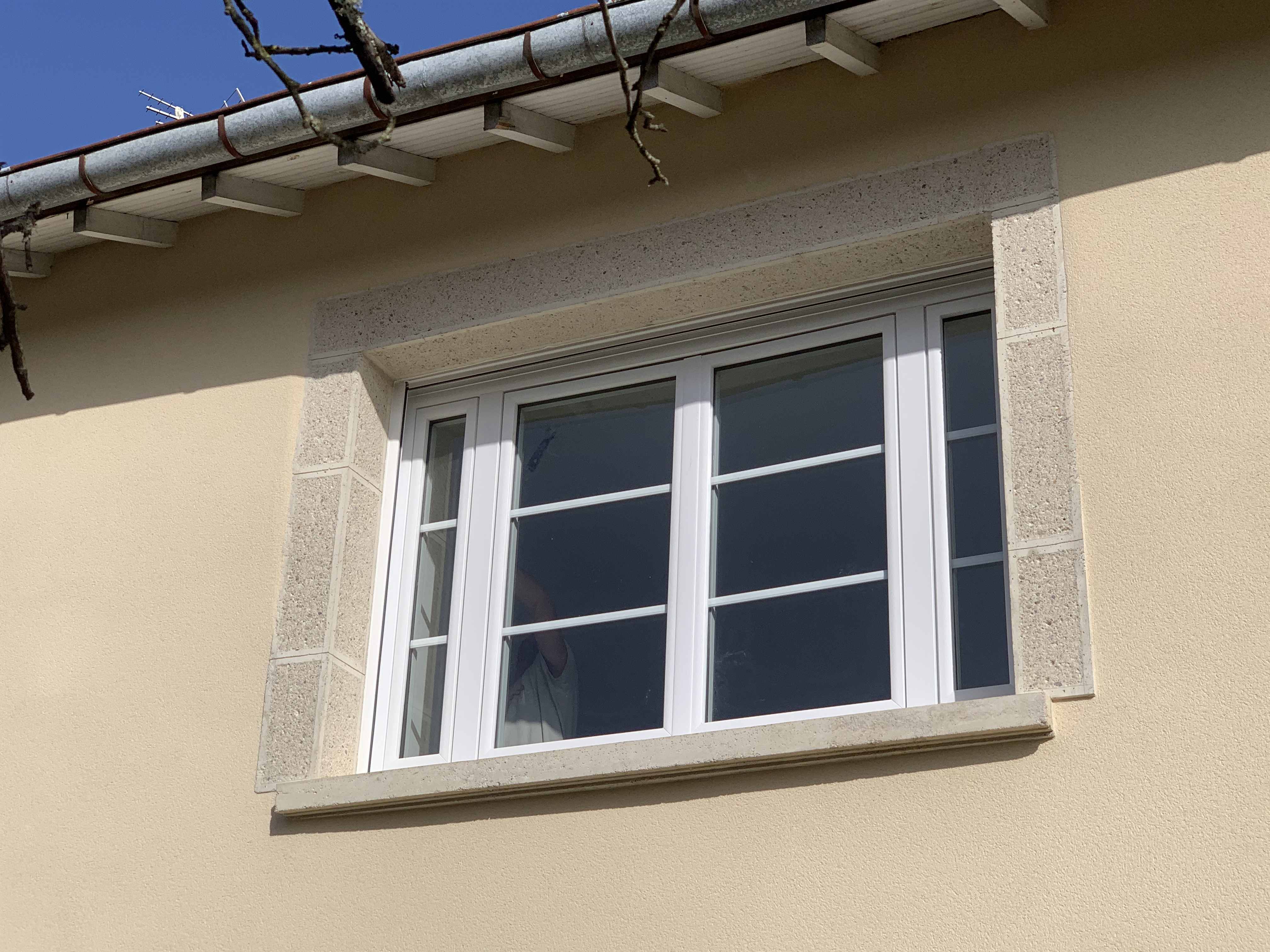 Fenêtre en PVC à Chissey sur Loue. (39)